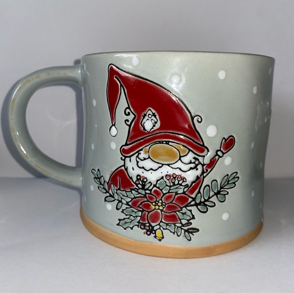 Mug Cup “I Love It" Brand Santa Ho Ho Ho! Embossed Ceramic Coffee Tea NEW - Picture 3 of 6